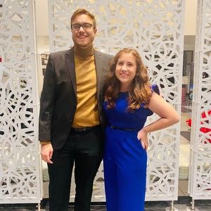 Calvin Klein Royal Blue JumpSuit